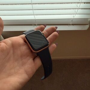 Smartwatch with Blue Band